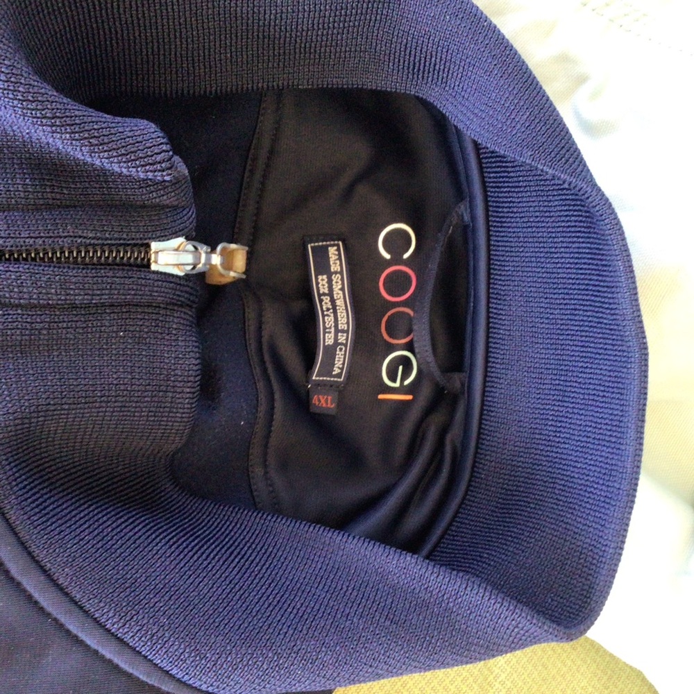 MENS COOGI TRACK STYLE JACKET SZ 4 XL EXCELLENT CONDITION - Picture 5 of 5